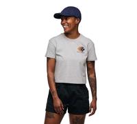 Black Diamond - Women's Faded Crop S/S Tee - T-shirt XS grigio