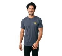 Black Diamond T-shirt Shredded manica corta Blu M Uomo