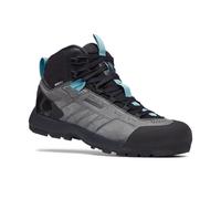 Black Diamond Mission Leather Mid WP (Steel Grey costal Blue) Walking Boot da donna 39 (8 US)
