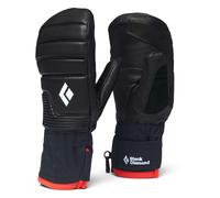 Black Diamond - Moffole da donna per il freeride in PrimaLoft® e GORE-TEX - W Progression Mitts Black / Black per Donne in Pelle - Taglia M - Nero