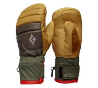 Black Diamond - Moffole da freeride in PrimaLoft® e GORE-TEX - Progression Mitts Beeswax Walnut in Pelle - Taglia S - Giallo