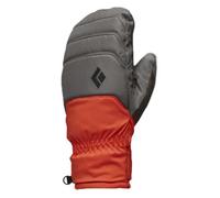 Black Diamond - Moffole in PrimaLoft® e GORE-TEX - Mission Mx Mitts Walnut Octane in Pelle - Taglia S - Grigio