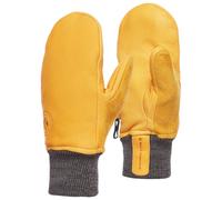 Black Diamond - Muffole - Dirt Bag Mitts Natural in Pelle - Taglia 163-174 cm - Giallo