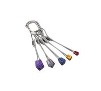 Black Diamond Offset Stopper Set Size 7-11 - dadi/nuts Multicolor