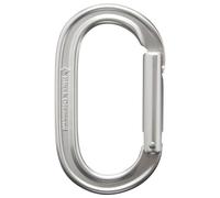 Black Diamond - Oval Keylock Carabiner - Moschettoni a leva grigio