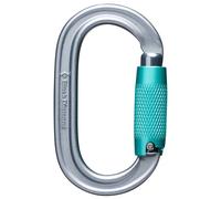 Black Diamond - Oval Triple Lock Carabiner - Moschettoni a chiusura grigio