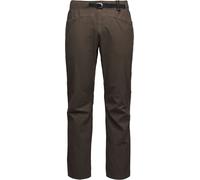Black Diamond - Pantalon d'escalade en coton biologique - M Ethos Pants Basalt per Uomo in Cotone - Taglia 159-176 cm - Marrone