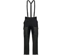 Black Diamond - Pantalone impermeabile con bretelle removibili - M Mission Alpine Shell Pants Black - Taglia S - Nero