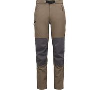 Black Diamond - Pantaloni escursionismo resistenti e idrorepellenti - M Alpine Hybrid Pants Walnut Anthracite per Uomo in Pelle - Taglia 32 US - Beige