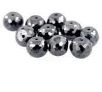 Black Diamond Perline Loose 10 MM 25 Qualità AAA Certificato Gioielli Creare