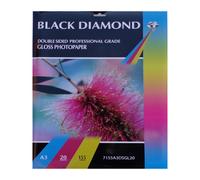 Black Diamond Photo Paper Gamma Completa Da Lucido, Raso, Doppio Lato, Magnetico