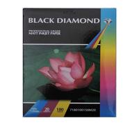 Black Diamond Photo Paper Gamma Completa Da Lucido, Raso, Doppio Lato, Magnetico