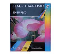 Black Diamond Photo Paper Gamma Completa Da Lucido, Raso, Doppio Lato, Magnetico