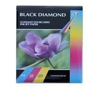 Black Diamond Photo Paper Gamma Completa Da Lucido, Raso, Doppio Lato, Magnetico