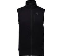 Black Diamond - Pile con cerniera in PrimaLoft® - M Coefficient Lt Hybrid Vest Black - Taglia L - Nero