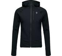 Black Diamond - Pile isolante in PrimaLoft® - M Coefficient Lt Hybrid Hoody Black-Black per Uomo - Taglia S - Nero