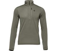 Black Diamond - Polaire légère et respirante en Polartec® - M Coefficient Lt Quarter Zip Pullover Pine Smoke per Uomo - Taglia M - Kaki