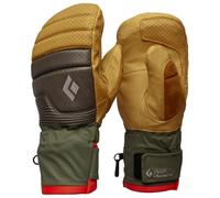 Black Diamond - Moffole da freeride in PrimaLoft® e GORE-TEX - Progression Mitts Beeswax Walnut in Pelle - Taglia S - Giallo