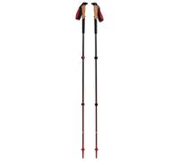 BLACK DIAMOND Pursuit Trekking Poles - Unisex - Nero / Rosso / Rosso - Taglia S/M- modello 2025