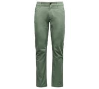 Black Diamond Rocklock M - pantaloni lunghi arrampicata - uomo 34 Green man Cotone Organico/Biologico