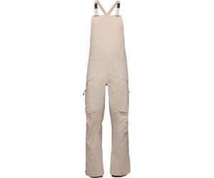 Black Diamond - Salopette de ski de randonnée - M Factor Bibs Moonstone per Uomo in Nylon - Taglia L - Beige