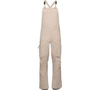 Black Diamond - Salopette de ski de randonnée - M Factor Bibs Moonstone per Uomo in Nylon - Taglia M - Beige