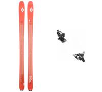 Black Diamond - Sci da turismo - Pack Helio Carbon 88 2027 in Legno - rosso