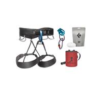 Black Diamond Set da arrampicata Momentum Package uomo (Dimensione XS, Grigio)
