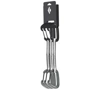 Black Diamond - Set da 3 rinvii per l'arrampicata - Litewire Quickdraw 16 Cm 3 Pack - Grigio
