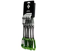 Black Diamond - Set da 6 rinvii per l'arrampicata - Litewire Quickpack 12 cm Envy Green - Verde