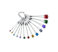Black Diamond - Set di dadi da fessura - Stopper Set Pro #1-13 - rosso