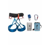 Black Diamond - Set Imbragatura - M Momentum Harness Package per Uomo - Taglia XS - Nero Nero XS