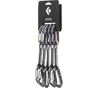 Black Diamond Rinvii MiniWire Quickpack 12 cm Pack da 6 Argento