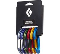 Black Diamond Lite Wire Snap Hook 6 Units Multicolor