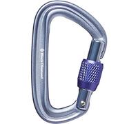 BLACK DIAMOND Liteforge Screwgate Carabiner - Unisex - Grigio / Viola - Taglia unica- modello 2024