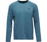 Black Diamond - T-shirt con protezione solare - M Alpenglow LS Crew Creek Blue per Uomo - Taglia L