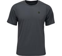 Black Diamond - T-shirt da trail leggero e traspirante - M Distance SS Tech Tee Charcoal per Uomo - Taglia S - Grigio