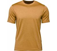 Black Diamond - T-shirt de randonnée stretch - M Circuit SS Tee Flax per Uomo - Taglia L - Giallo