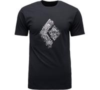 T-shirt Black Diamond Engineered Diamond manica corta nero - S