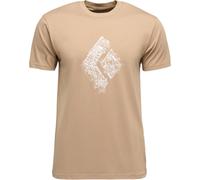 T-shirt Black Diamond Engineered Diamond manica corta beige - M