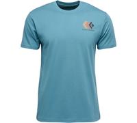 Black Diamond - T-shirt in cotone biologico - M Faded SS Tee Creek Blue per Uomo in Cotone - Taglia M