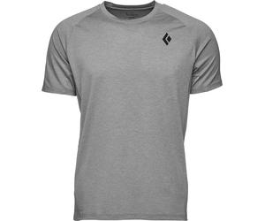 Black Diamond - T-shirt tecnica a maniche corte - M Lightwire SS Tech Tee Steel Grey per Uomo in Materiale Riciclato - Taglia M - Grigio