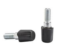 Black Diamond Tech Tips Rubber - tappi per bastoncini Black unisex