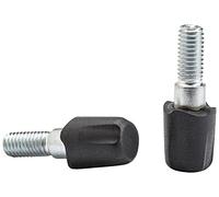 Black Diamond Tech Tips Rubber - tappi per bastoncini Black unisex