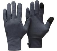 Black Diamond Unisex Midweight Wool Liner Guanti, charcoal, L