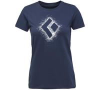 Black Diamond W Chalked Up 2.0 SS - T-shirt - donna XS Blue woman Cotone Organico/Biologico