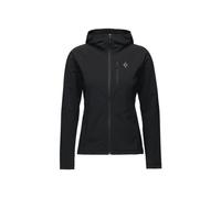 Black Diamond W Coefficient Storm Fz Hoody - giacca softshell - donna S Black woman Pfc-Free,Dwr,Bluesign,Recycled Polyester