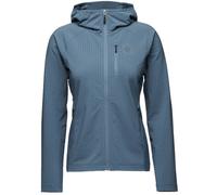 Black Diamond W Coefficient Storm Fz Hoody - giacca softshell - donna XS Light Blue woman Pfc-Free,Dwr,Bluesign,Recycled Polyester