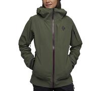 Black Diamond W Recon Stretch Ski Shell - giacca hardshell - donna XS Dark Green woman