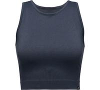 BLACK DIAMOND W Seamless Rib Tank - Donna - Grigio / Blu - Taglia M- modello 2025